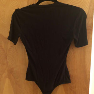 Black American Apparel Body Suit